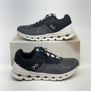 On Cloudrunner Wide Men’s Running Shoes Eclipse/Frost Size 7.5 Wide New